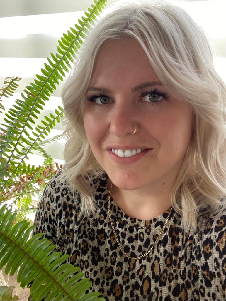 Kristen, owner of Mint Hair Studio